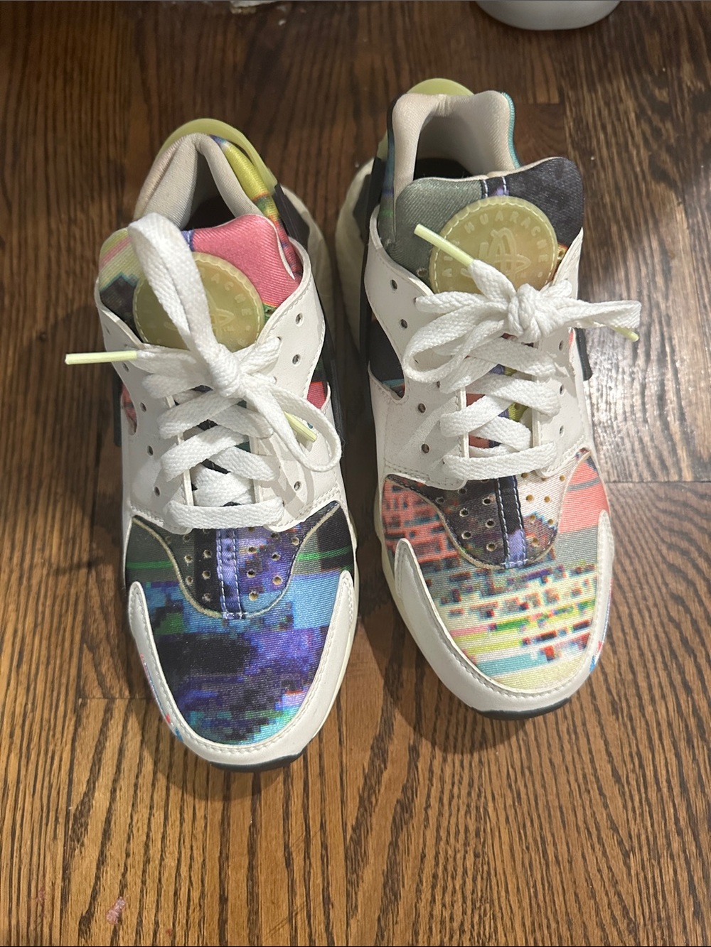 Nike Multicolor Graphic Sneakers with White Accents